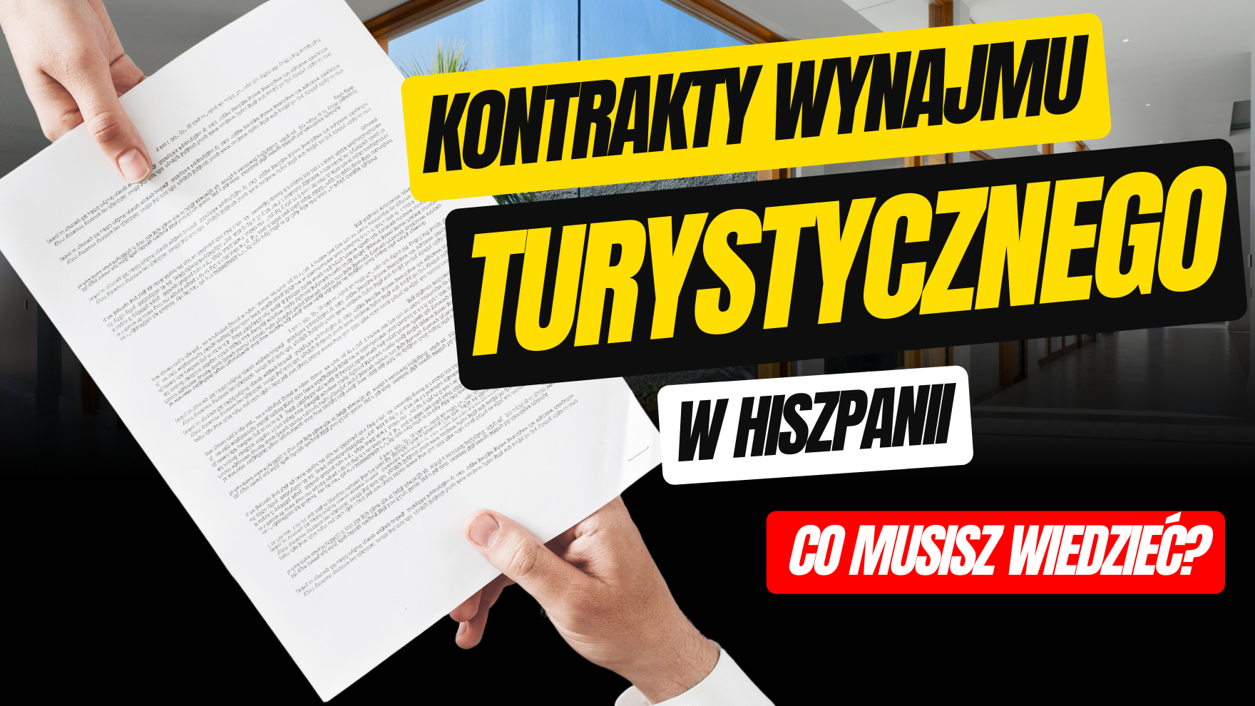 Umowa najmu turystycznego w Hiszpanii - co musisz wiedzieć